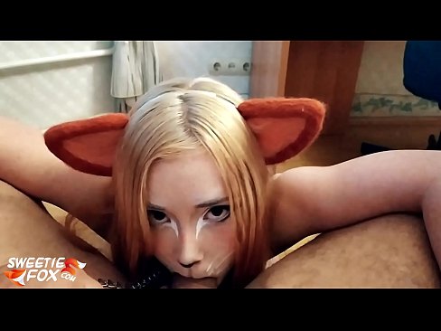 ❤️ Kitsune s'empassa la polla i es corre a la boca ❤ Vídeo sexual al ca.pornolymp.ru